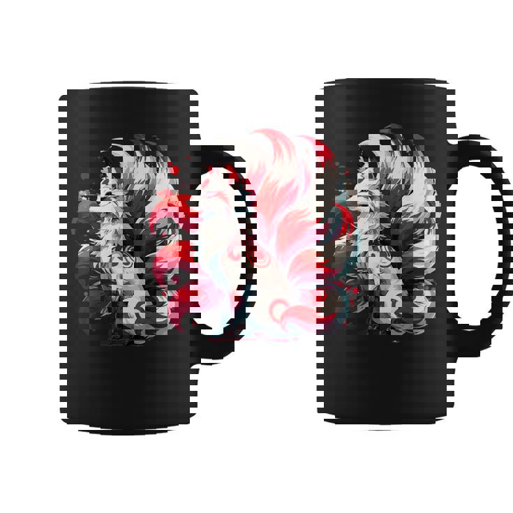 日本アニメ キツネ 九尾 コーヒーマグ