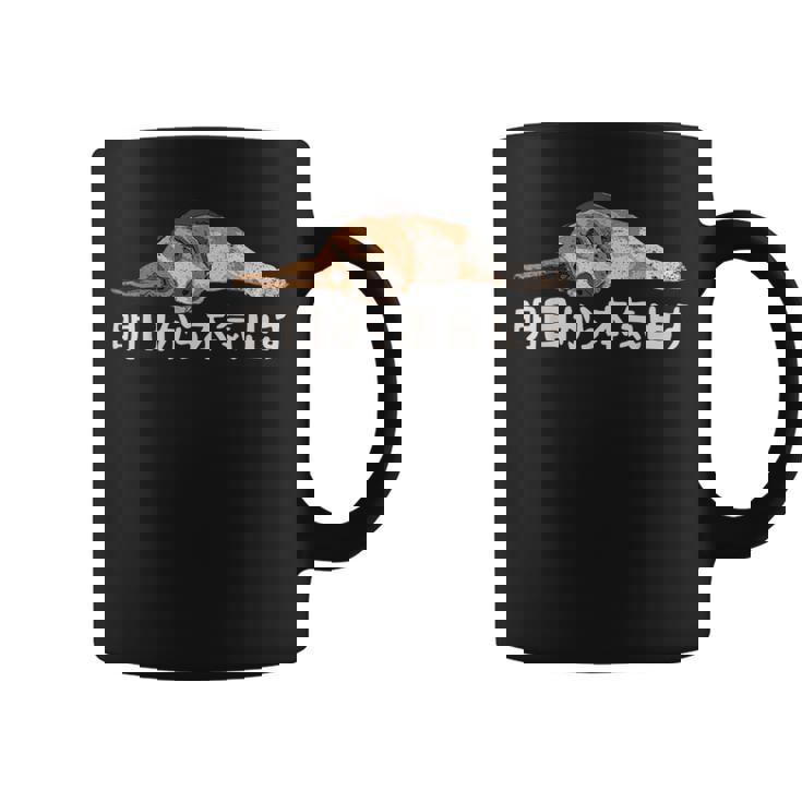 明日から本気出す ・ビーグルス ビーグル犬 面白い ビーグル愛好家に コーヒーマグ