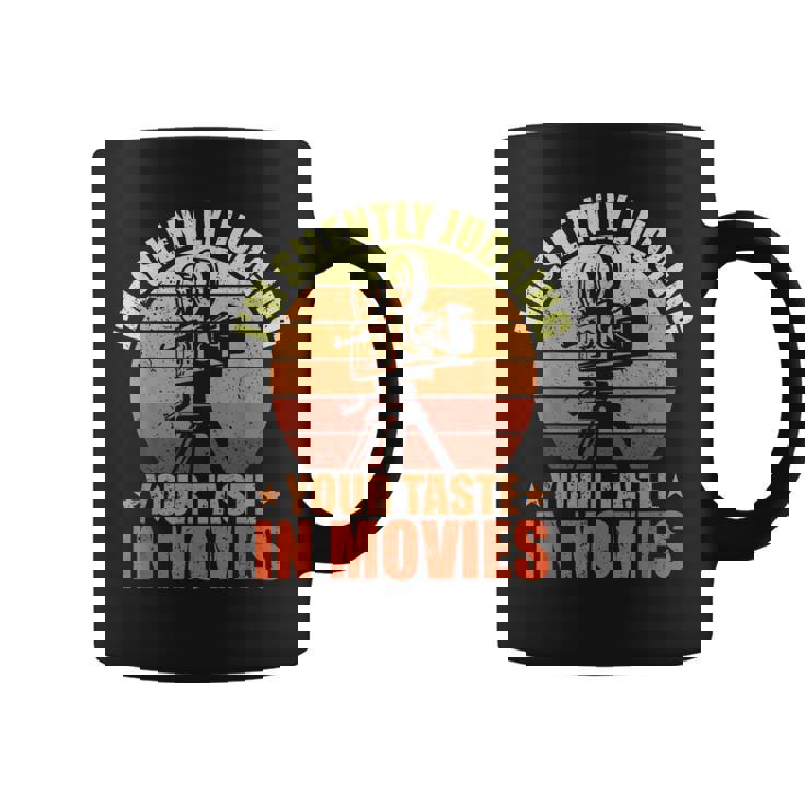 映画で味を判断する 映画ファン 映画 シネマ コーヒーマグ