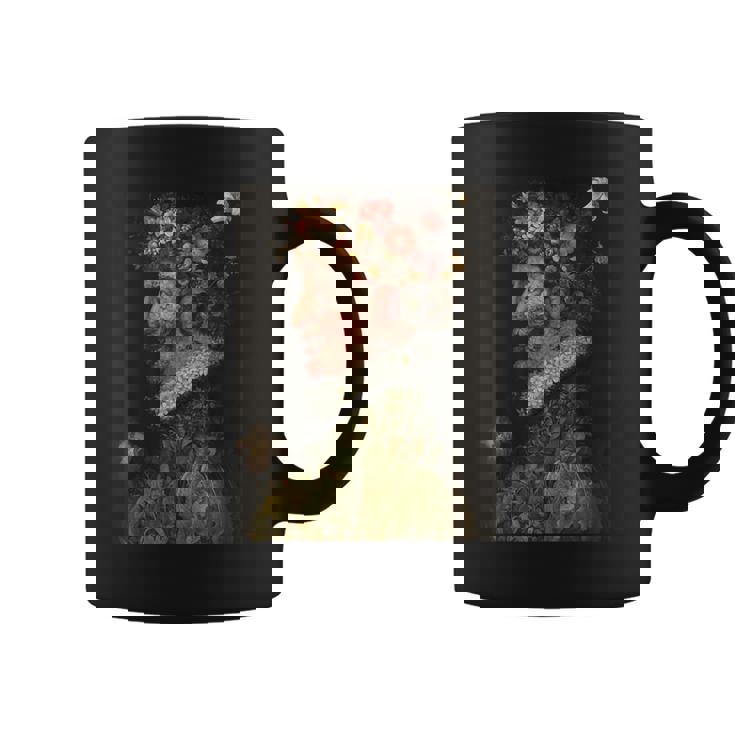 春のジュゼッペアルチンボルド絵画 コーヒーマグ