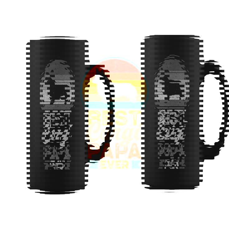 最高のコーギー・パパ、父の日 コーヒーマグ