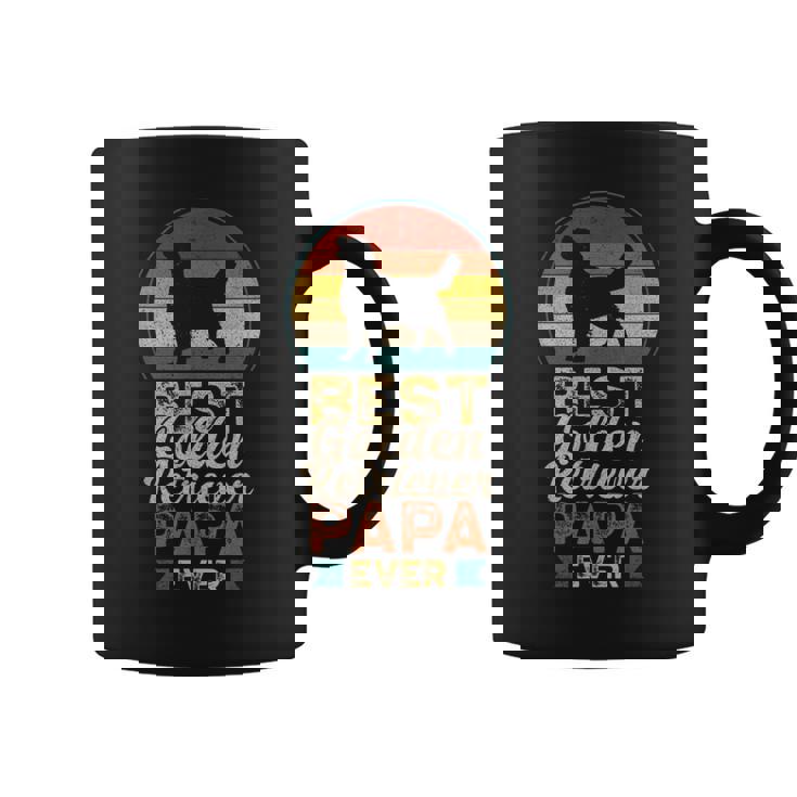 最高のゴールデンレトリバー・パパ、父の日 コーヒーマグ