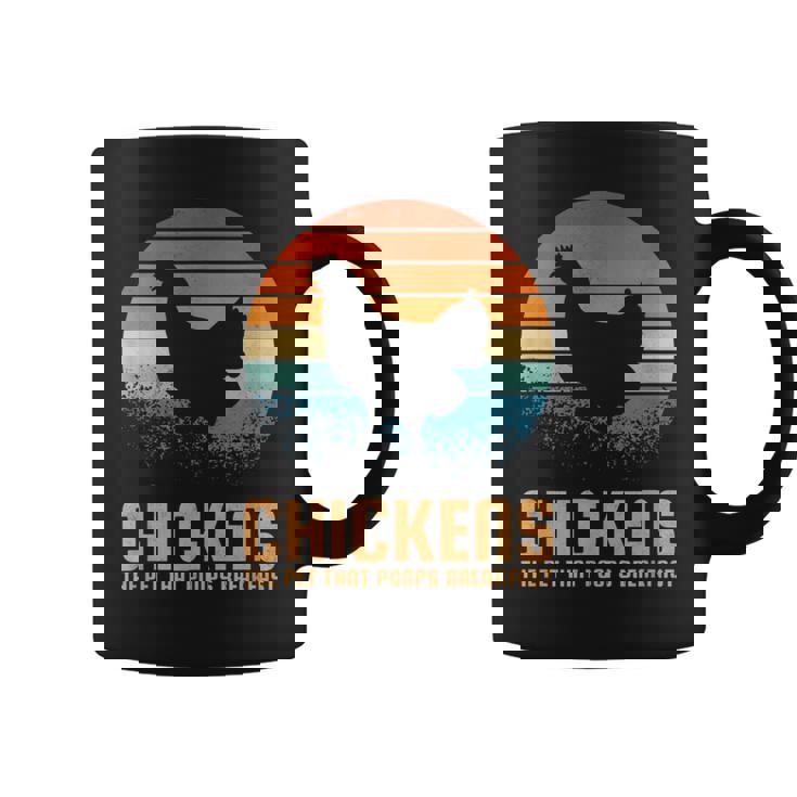 朝ごはんを食べるペット、ニワトリ コーヒーマグ