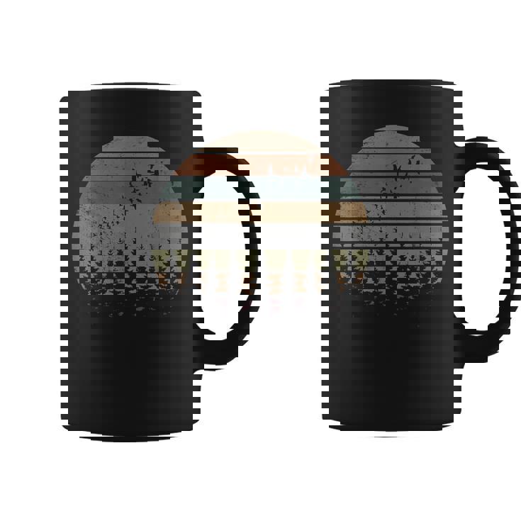 木 屋外 自然 鳥 レトロ 森 コーヒーマグ