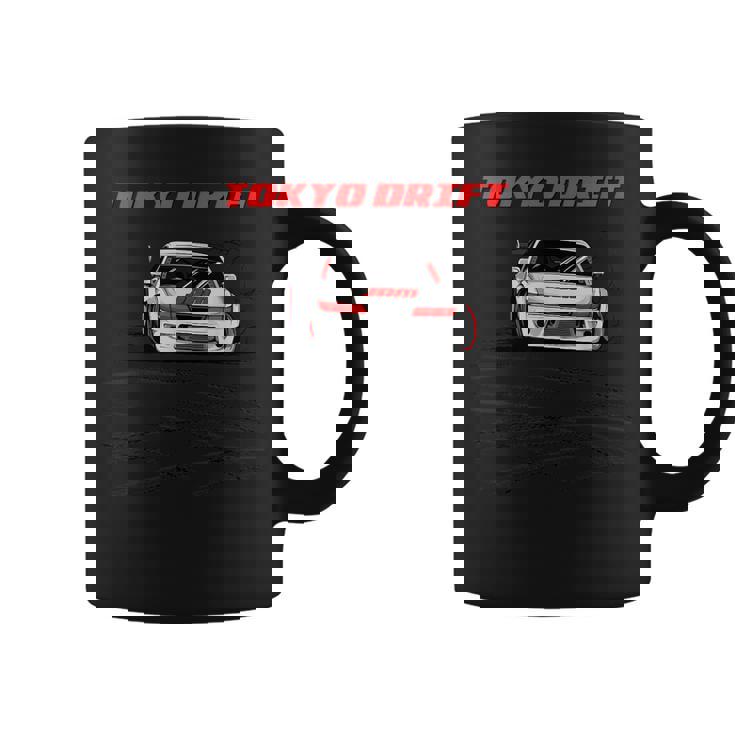 東京 ドリフトカー ジャパン ドリフトレーサー ドーナツ 運転 横向き コーヒーマグ