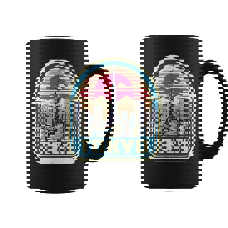 東京シティスカイライン ヴィンテージ 日本土産 レトロカラー コーヒーマグ