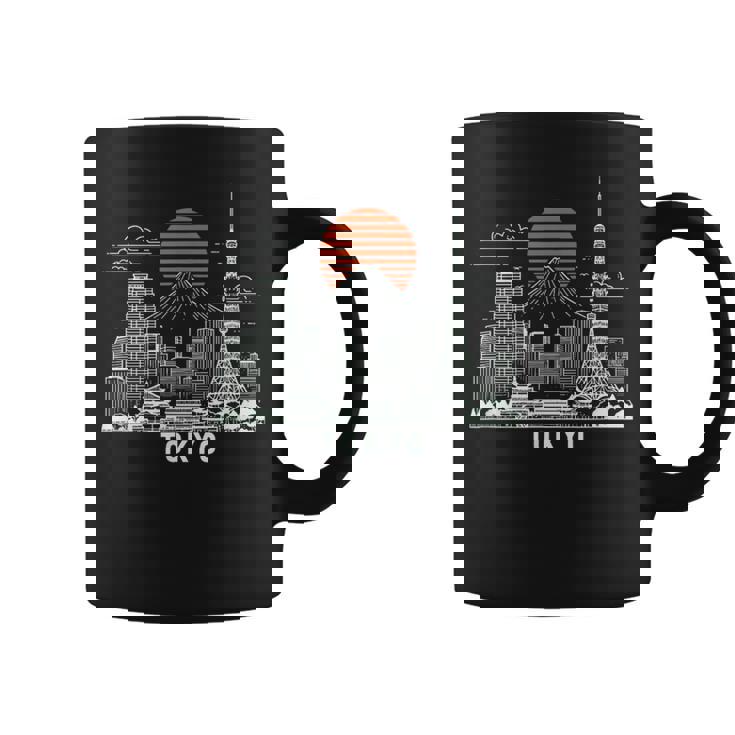 東京スカイライン 日本 富士山 ランドマーク 東京タワー お土産 コーヒーマグ