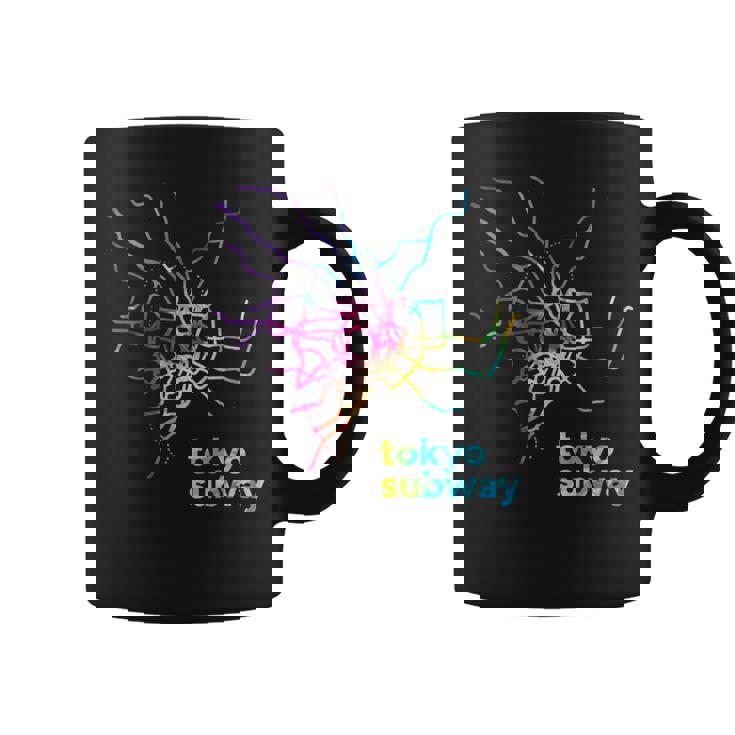 東京都メトロ地下鉄地図レトログルービー コーヒーマグ