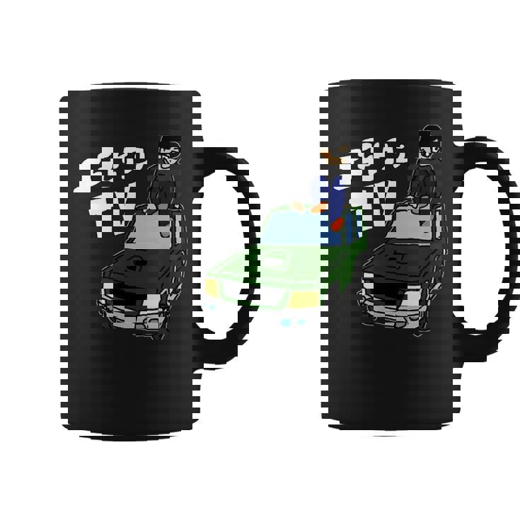 板金のようす 窓割れなし顔違い コーヒーマグ