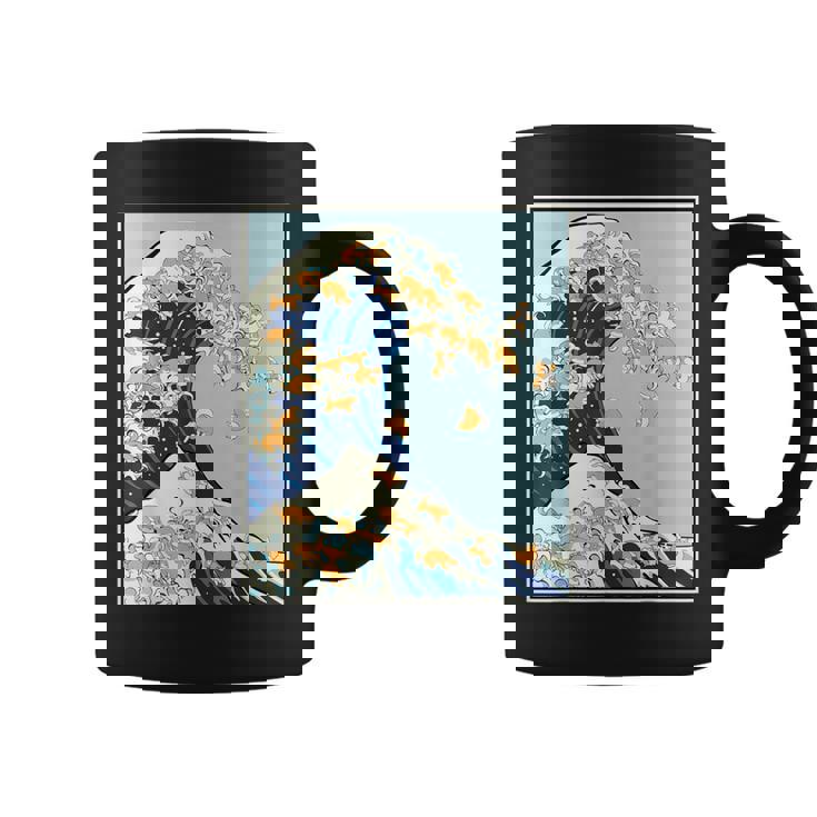 柴犬 大波 日本 神奈川 北斎 犬 動物 コーヒーマグ