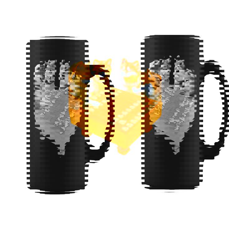 柴犬 将棋 イヌ 面白いtシャツ おもしろ 面白い 服 グッズ ネタ ウケ狙い メンズ 棋士 おもしろグッズ コーヒーマグ