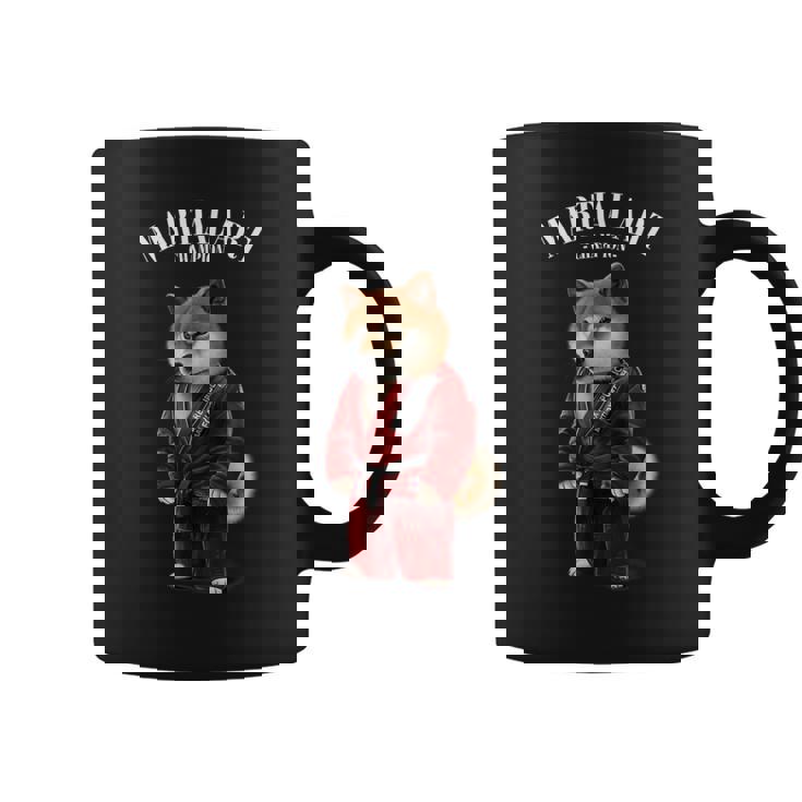 柴犬 柔道空手師 赤柔道師 コーヒーマグ