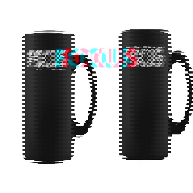 楽しいフォーカスデザイン 錯覚トリッピー コーヒーマグ