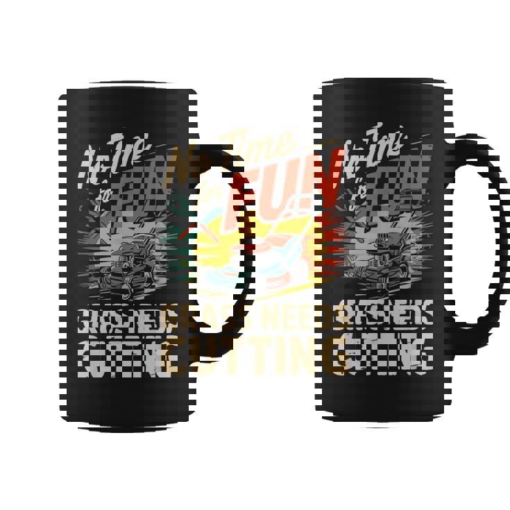 楽しい草刈りの必要がない 面白い芝刈り コーヒーマグ