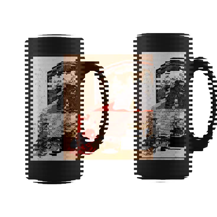 歌川国芳 訓練中の遊女 コーヒーマグ