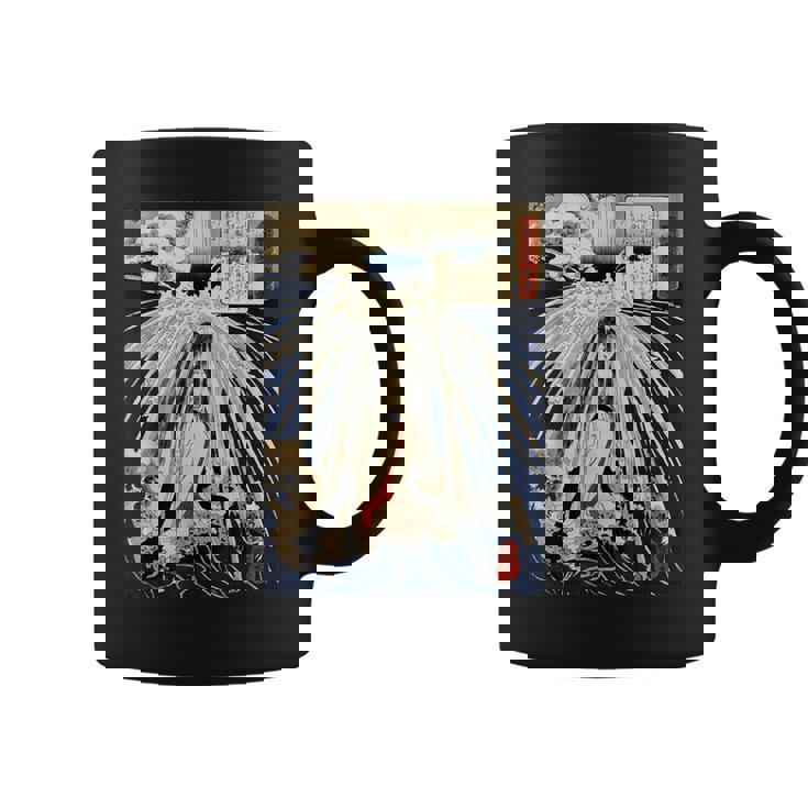 歌川国芳作 塔ノ沢の滝の下の初花 コーヒーマグ