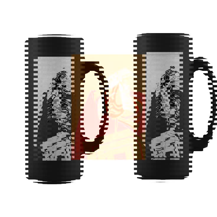 歌舞伎 役者 市川 團十郎 暫 しばらく勝川 春好江戸時代 役者絵 コーヒーマグ