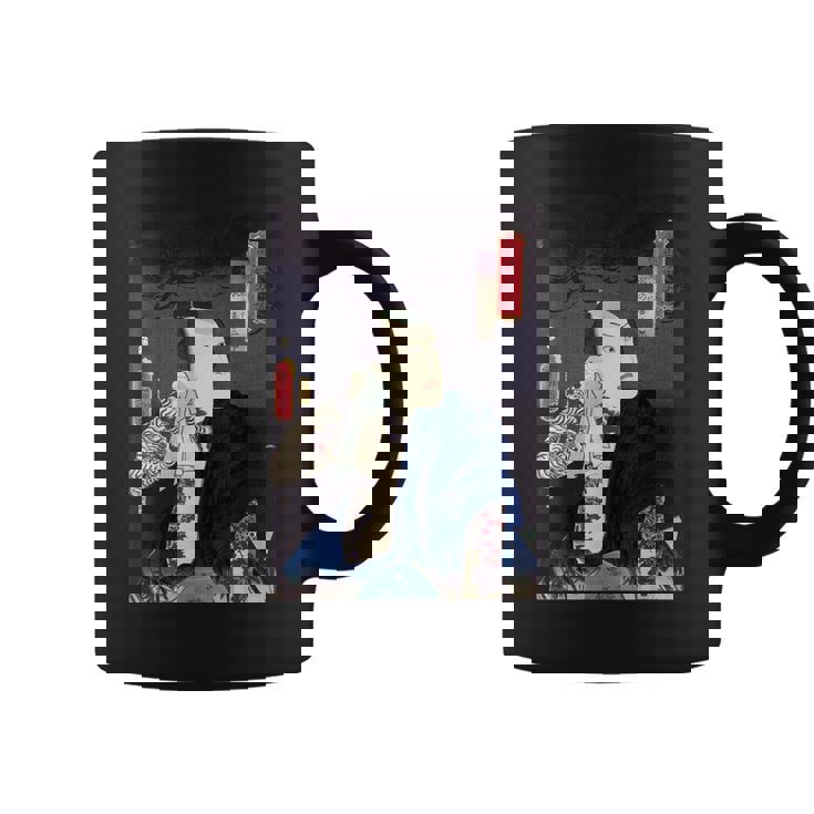 武士 歌舞伎 ヴィンテージ 日本の浮世絵 木版画 コーヒーマグ