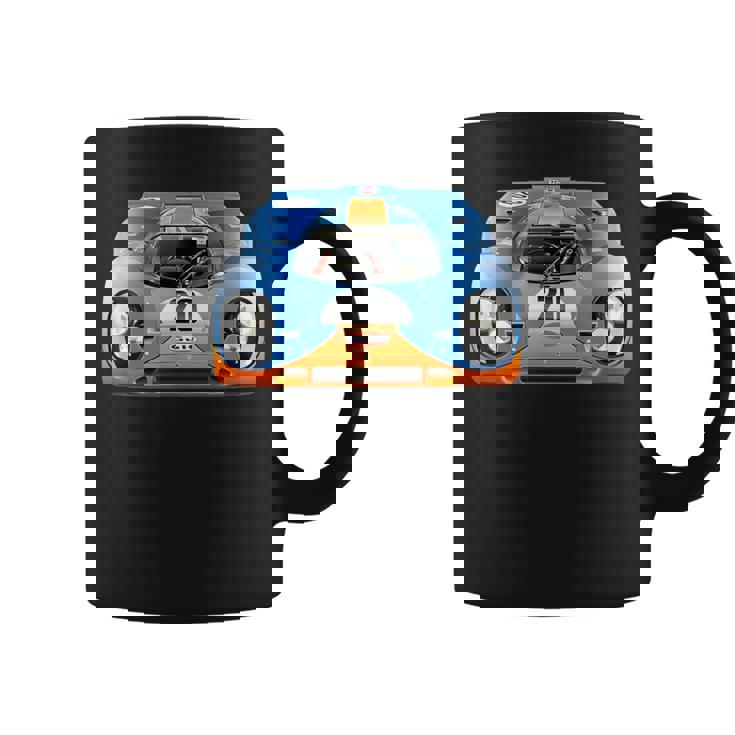 歴史的 1970 Le Mans 917 Gulfintage Race Car 917K コーヒーマグ