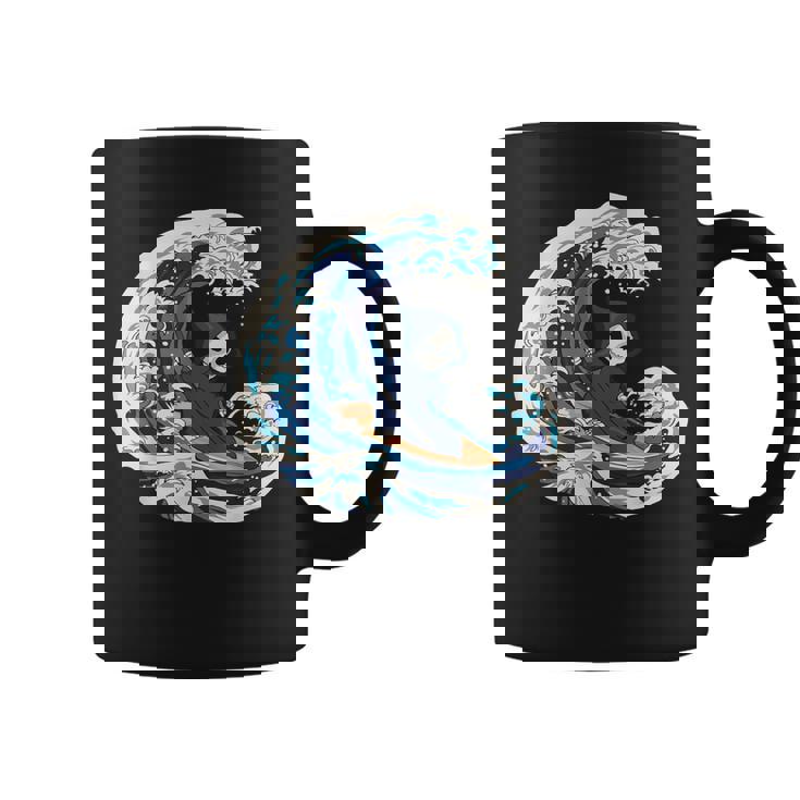 死神サーフィン コーヒーマグ