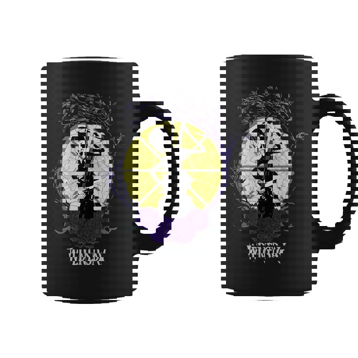 水曜シリーズ 水曜 ガラス窓付きチェロ演奏 コーヒーマグ