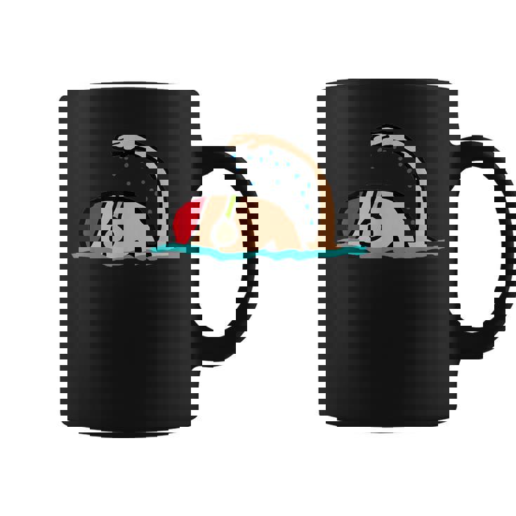 水泳。 コーヒーマグ