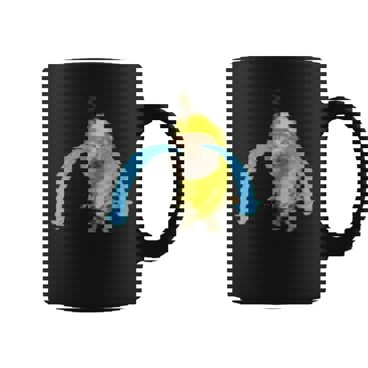 泣いているバナナ猫 コーヒーマグ