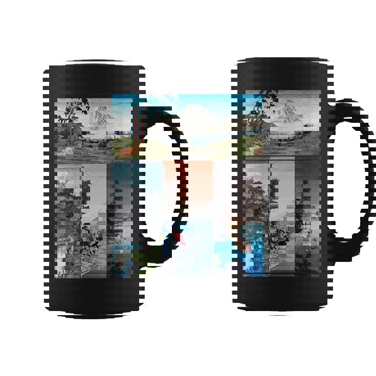 浮世絵 富士山 日本画 版画 名作 アート 絵画 メンズ レディース 面白い 服 美術 おもしろ コーヒーマグ