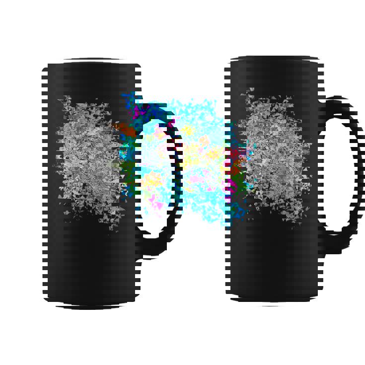 海シリーズ 鮮やかな海亀 コーヒーマグ