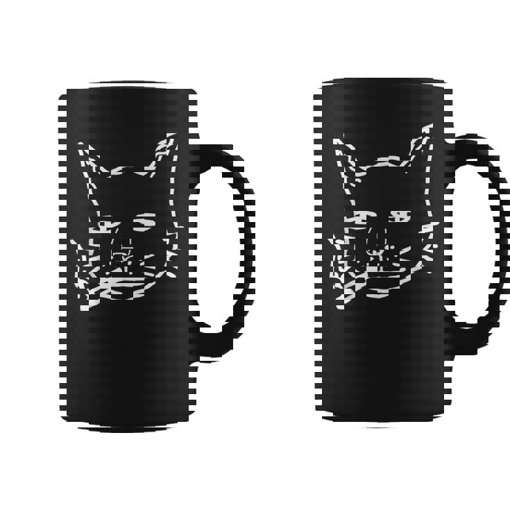 煙草を吸う猫 猫好き コーヒーマグ