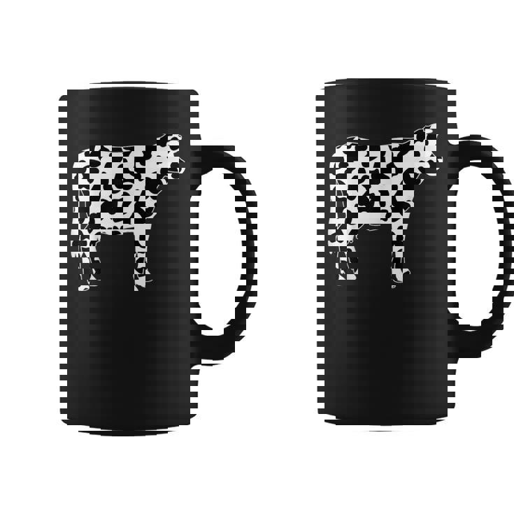 牛柄の服 牛柄 コーヒーマグ