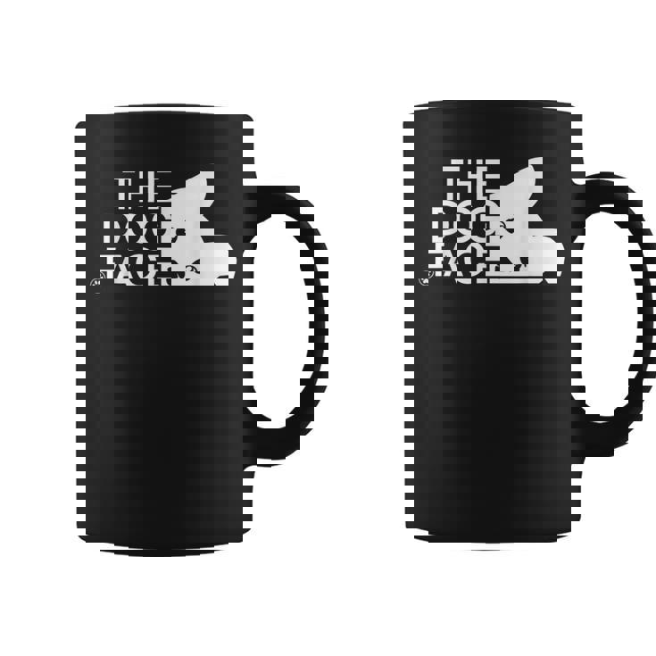 犬の顔のデザイン The Dog Face コーヒーマグ