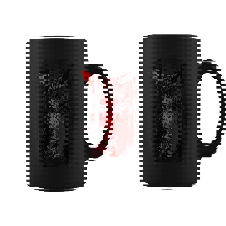 猫 ロックンロール パンク Rock モード系 ブランド おしゃれ かっこいい かわいい 大きいサイズ プリント Cat コーヒーマグ