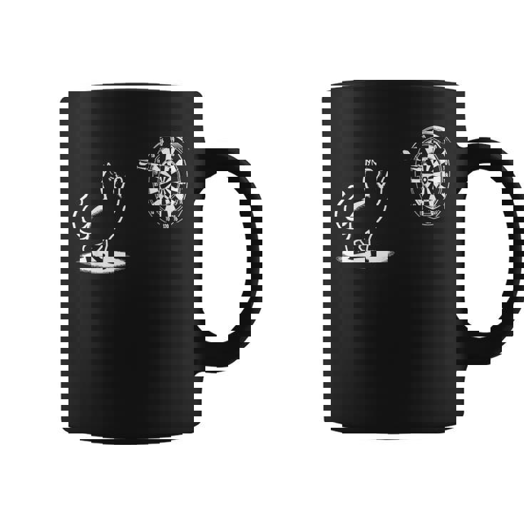 猫 遊び ダーツ 面白い 猫好き 子猫 ダーツプレーヤー コーヒーマグ