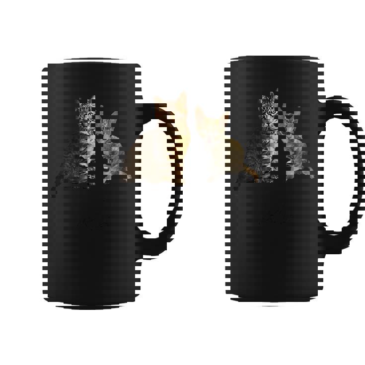 猫のルルとララ コーヒーマグ