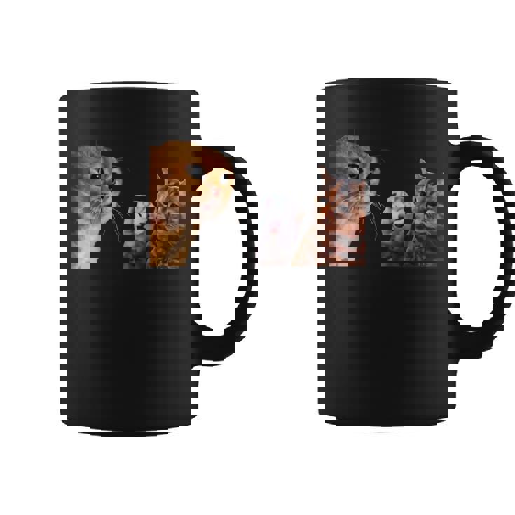 猫ミーム 説教する猫 怒られる猫 泣き叫ぶ猫 説教 怒る かわいい 面白い 人気 楽しい ハッピー コーヒーマグ