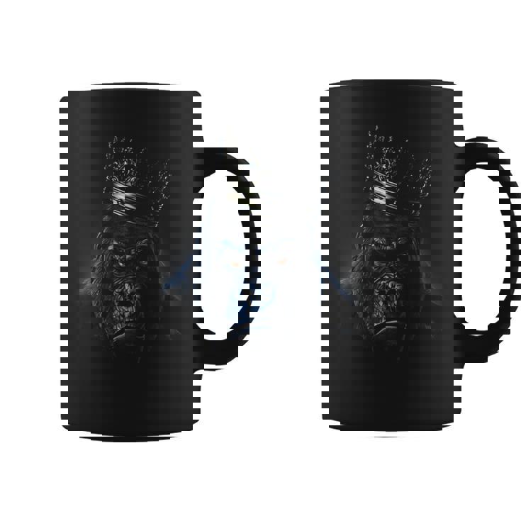 王冠をかぶったロイヤルゴリラ コーヒーマグ