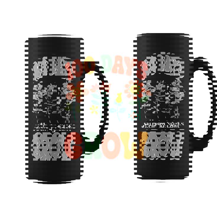 生徒たちの成長を見守る100日 学校教師の100日 コーヒーマグ