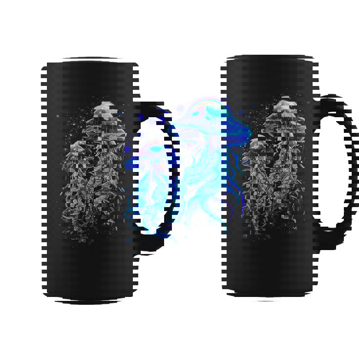 生物発光発光クラゲ コーヒーマグ