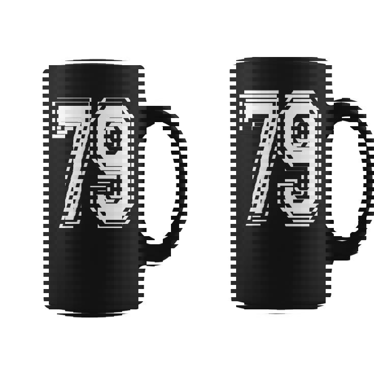番号 79インチ ホワイト コーヒーマグ