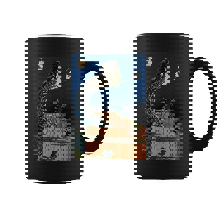 番町皿屋敷 百物語 怪談 葛飾 北斎 お皿のマンション お菊 日本美術 ハロウィン コーヒーマグ