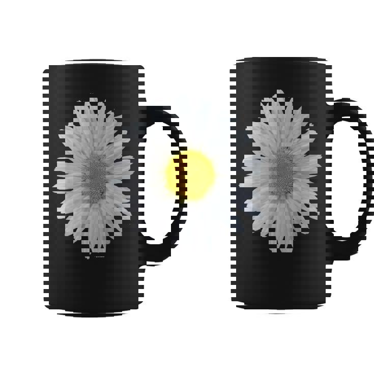 白いデイジーの花、咲くデイジー、花、花、デイジー コーヒーマグ