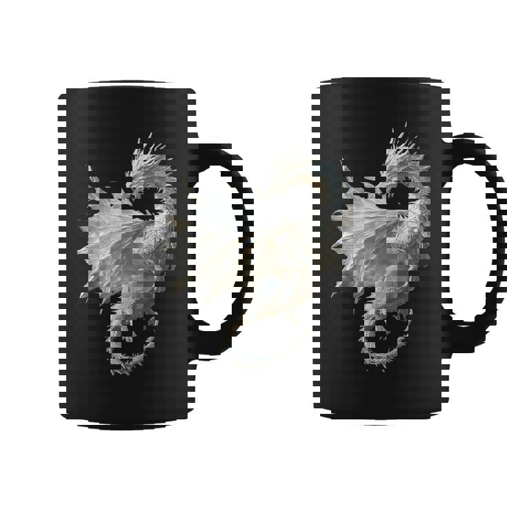 白龍 グラフィック 神話イラスト 白龍 コーヒーマグ