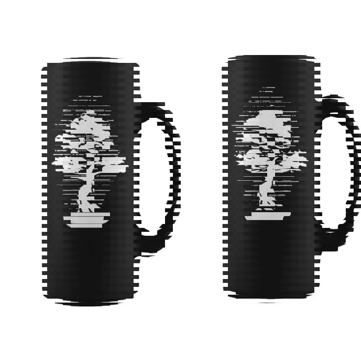 盆栽ロゴエンブレム 盆栽ポット ペンジン 屋内盆栽盆栽 コーヒーマグ