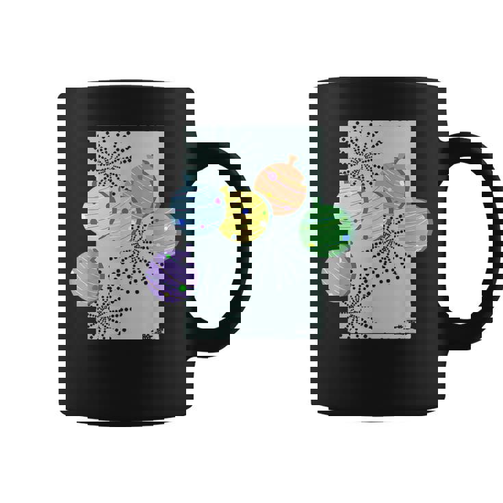 盛夏ー祭りの夜ー ヨーヨー 水風船 花火 祭り 夏 暑い 夜 レトロ 和柄 メンズ レディース キッズ コーヒーマグ