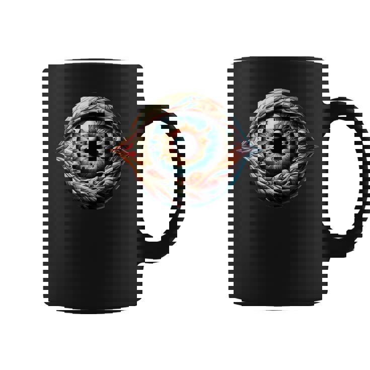 目玉 不気味な目 コーヒーマグ