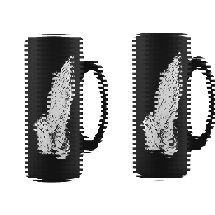 祈るイエスの手 コーヒーマグ