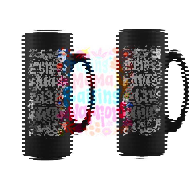 祈る母 育てる戦士 母の日 クリスチャンママ コーヒーマグ