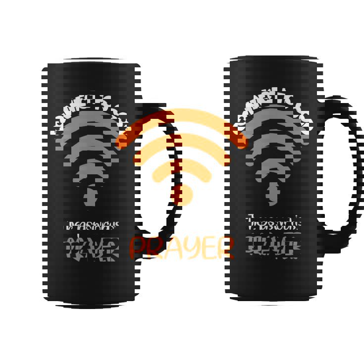 神とつながるパスワードは祈り神信仰イエス コーヒーマグ