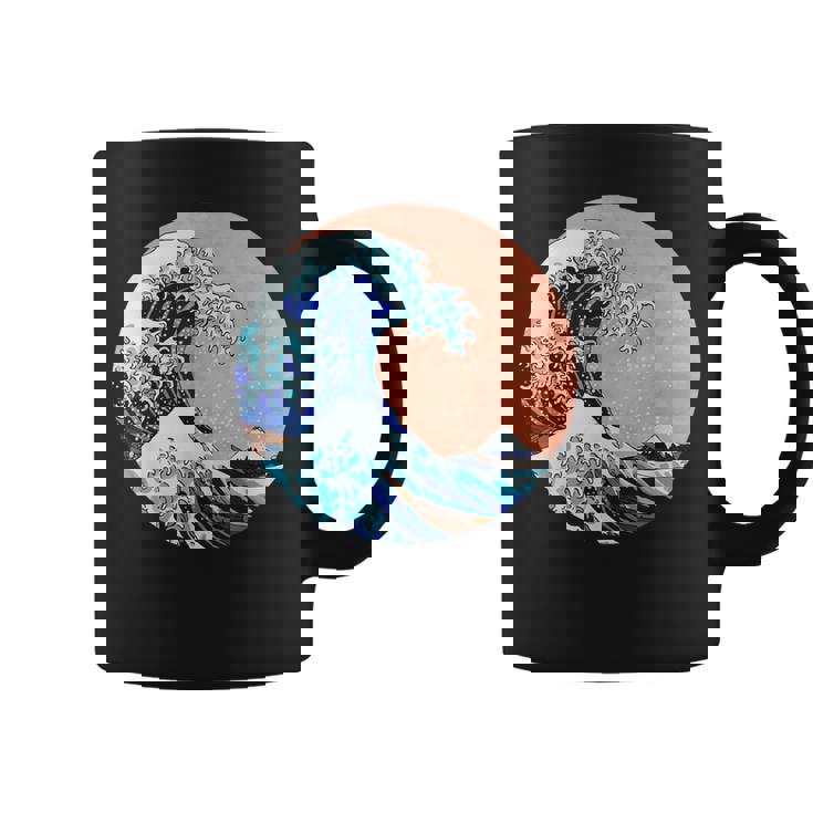 神奈川の偉大な波 日本製 コーヒーマグ